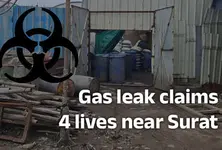 Four dead, one critical after toxic gas discharges in Surat