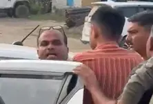 Gujarat: Congress stages protest against alleged police harassment