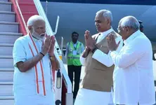 PM Modi on a two-day visit to Gujarat for National Unity Day and other events