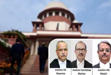 Centre notifies appointment of three judges in SC