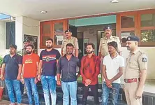 Liquor party busted in Bopal after shots fired, six arrested