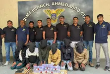 Ahmedabad crime branch averts jewellery loot, nabs UP gang members