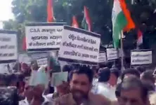 Hindu migrants protest outside CM Kejriwal’s residence over CAA remarks