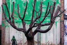 Behind the curtains: How a London artist tackles social issues through art