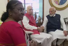 LK Advani conferred Bharat Ratna by President Droupadi Murmu