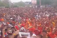 Padminiba Vala faints in ‘mega rally’ organised by Kshatriya leaders