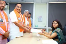 State BJP chief CR Patil files Lok Sabha candidature from Navsari