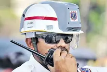 After Vadodara, Lucknow cops get AC helmets on trial basis