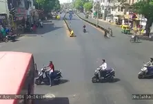 AMTS bus driver flees after killing two-wheeler driver in Ahmedabad; nabbed