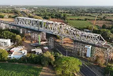 ‘Made in India’ steel bridge for bullet train unveiled in Nadiad