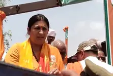 Smriti Irani files nomination from Amethi LS seat