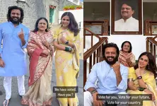Riteish, Genelia cast their votes in Latur, urge people to ‘vote for your future’
