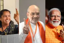 Gujarat LS polls: voter turnout, prominent voters, and more