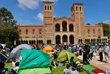 Pro-palestine protest:  Faculty, staff demand UCLA chancellor's resignation