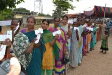 Polling underway in all 17 LS seats in Telangana