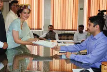 Kangana Ranaut on filing nomination from Mandi