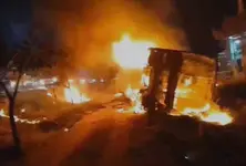 Andhra: Six charred to death as bus catches fire