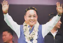 Prem Singh Tamang stakes claim to form next Sikkim govt after sweeping polls