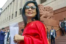 Mahua Moitra leads Krishnanagar constituency in West Bengal