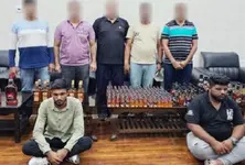 WR busts interstate liquor racket on train in Surat, nabs two bootleggers