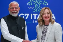 PM Modi holds bilateral talks with PMs of Italy, Japan on sidelines of G7 Summit