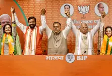 Kiran Choudhry and daughter join BJP a day after quitting Congress