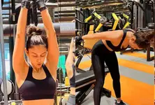 Rakul drops intense strength training photos; says 'struggle is very real'