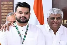 Sex video scandal: HD Revanna meets son and prime accused Prajwal in prison