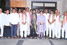 Six BRS MLCs join Congress; double GOP's tally in Telangana Legislative Council