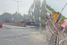 ₹70 crore Dakor bridge in Gujarat shows signs of damage in three months