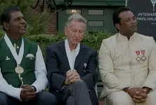 Leander Paes, Vijay Amritraj shake legs on being inducted into Tennis Hall of Fame