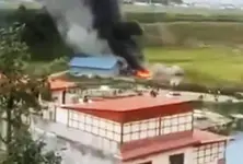 18 killed as plane with 19 people on board crashes in Nepal