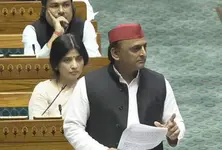 Akhilesh Yadav takes ‘Parle-G’ jibe at BJP govt in Lok Sabha