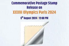 Centre to celebrate Paris Olympics with commemorative postage stamps