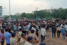 Forest Guard protest intensifies: SRPF deployed, agitators triple