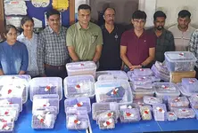 ₹1.7 crore hybrid cannabis seized at Foreign Post Office in Ahmedabad