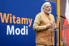 PM Modi addresses Indian diaspora in Poland, hails its role in boosting bilateral ties
