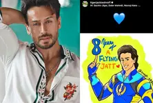 Tiger Shroff celebrates eight years of ‘A Flying Jatt’