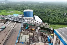 New steel bridge unveiled for Mumbai-Ahmedabad bullet train project in Silvassa