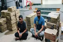 Two held with 1,900 liquor bottles from Ahmedabad’s S G Highway