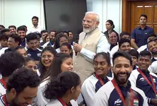 Paris Paralympics: PM Modi meets Indian Para-athletes at his residence