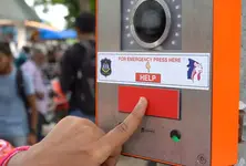 Faced with an emergency in public in Ahmedabad? Turn to the emergency call box