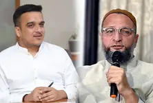Heated exchange between minister Harsh Sanghavi and Owaisi at Waqf board meeting