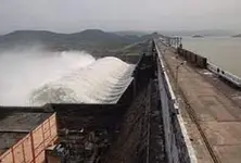 Bhavnagar’s Shetrunji Dam overflows for fifth year in a row, IMD predicts more rain in Saurashtra