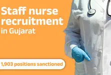 Gujarat govt announces recruitment of 1,903 staff nurses in state hospitals