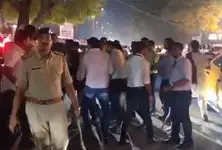 Bajrang Dal-VHP workers create ruckus at garba event in Gandhinagar, police resort to lathi charge