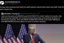 ‘Free ki revri’ in United States: Kejriwal draws an AAP link with Trump’s poll promise