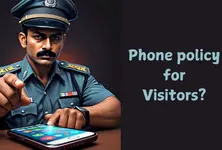 With no set rules, IAS and IPS officers differ on phone policy for visitors