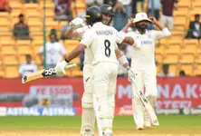 Young, Ravindra star in NZ’s first Test win in India since 1988, lead series 1-0