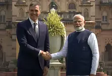 PM Modi, Spanish Prez pledge to enhance partnership in bilateral talks, held at Laxmi Vilas Palace